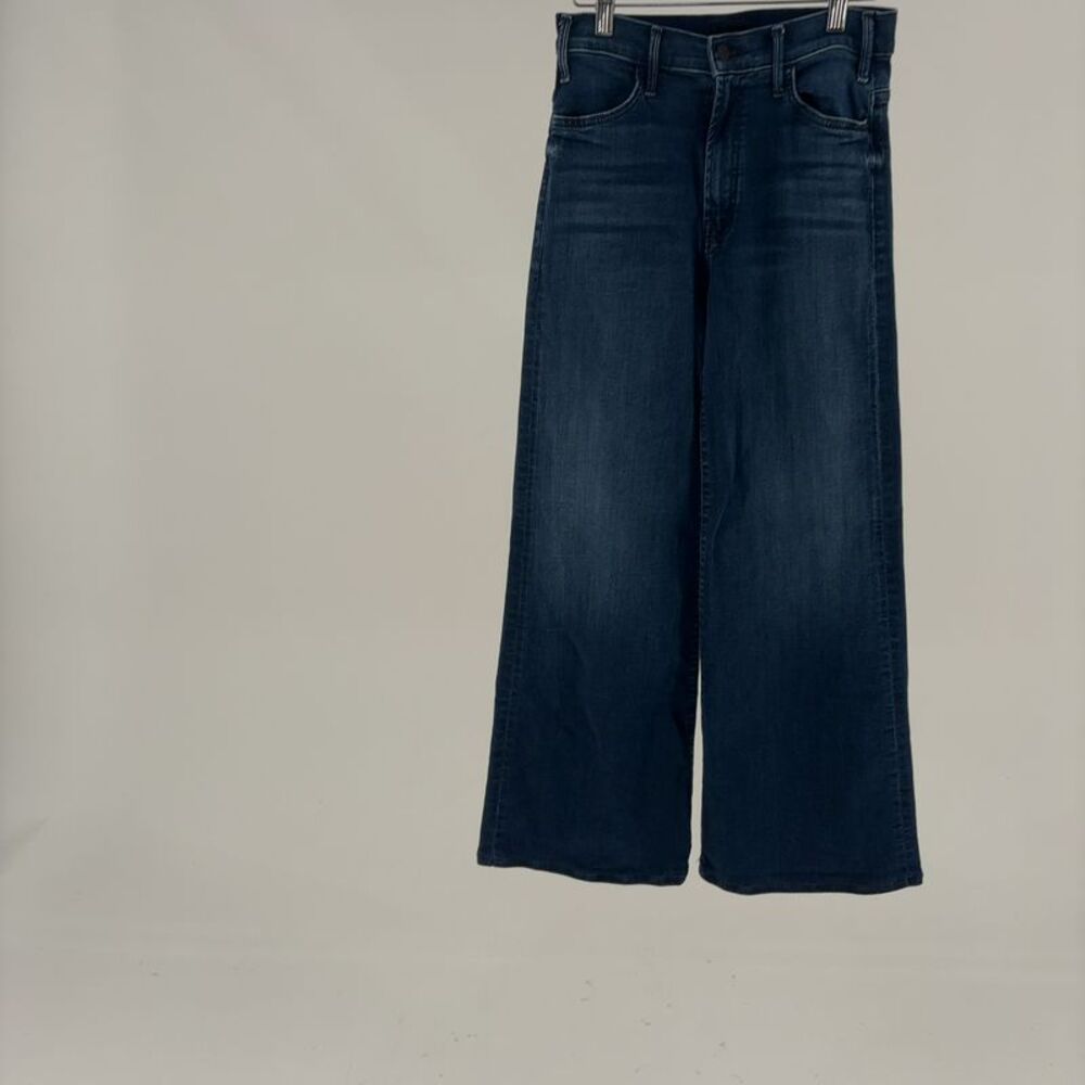 MOTHER The Hustler Roller Sneak Wide-Leg Jeans